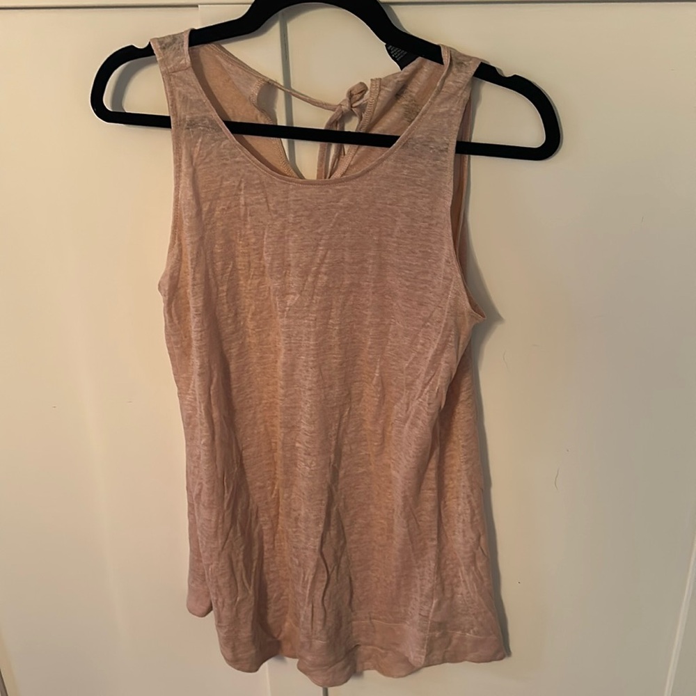 Cynthia Rowley Linen Tank Top Size S